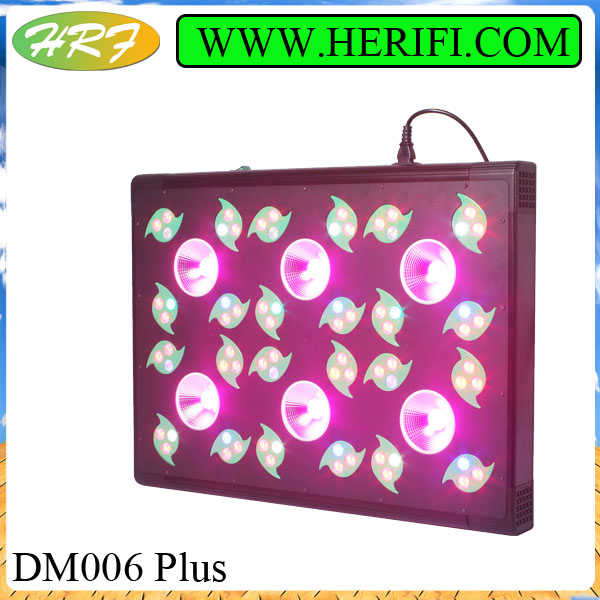 Herifi Деметры 6 початки растут огни 600 Вт полный световой спектр для овощей и цветов