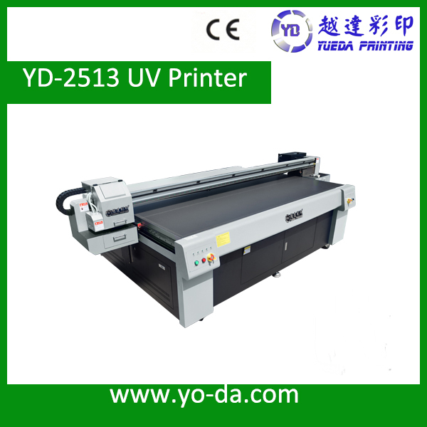 High resolution UV flatbed glass printer inkjet glass printing machine