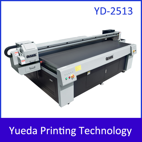 Yd-2513 большой формат стекла уф из светодиодов принтера низкая стоимость стекло печать машины
