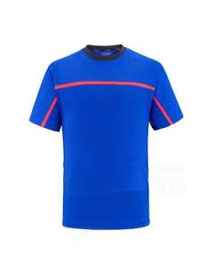 100% Polyester 140gsm Fast Dry Round Neck Short Sleeve Soccer Jersey