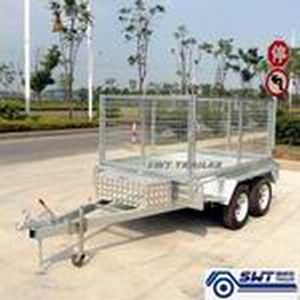 8x5 tandem trailer with cage Tandem Cage Trailer 8x5