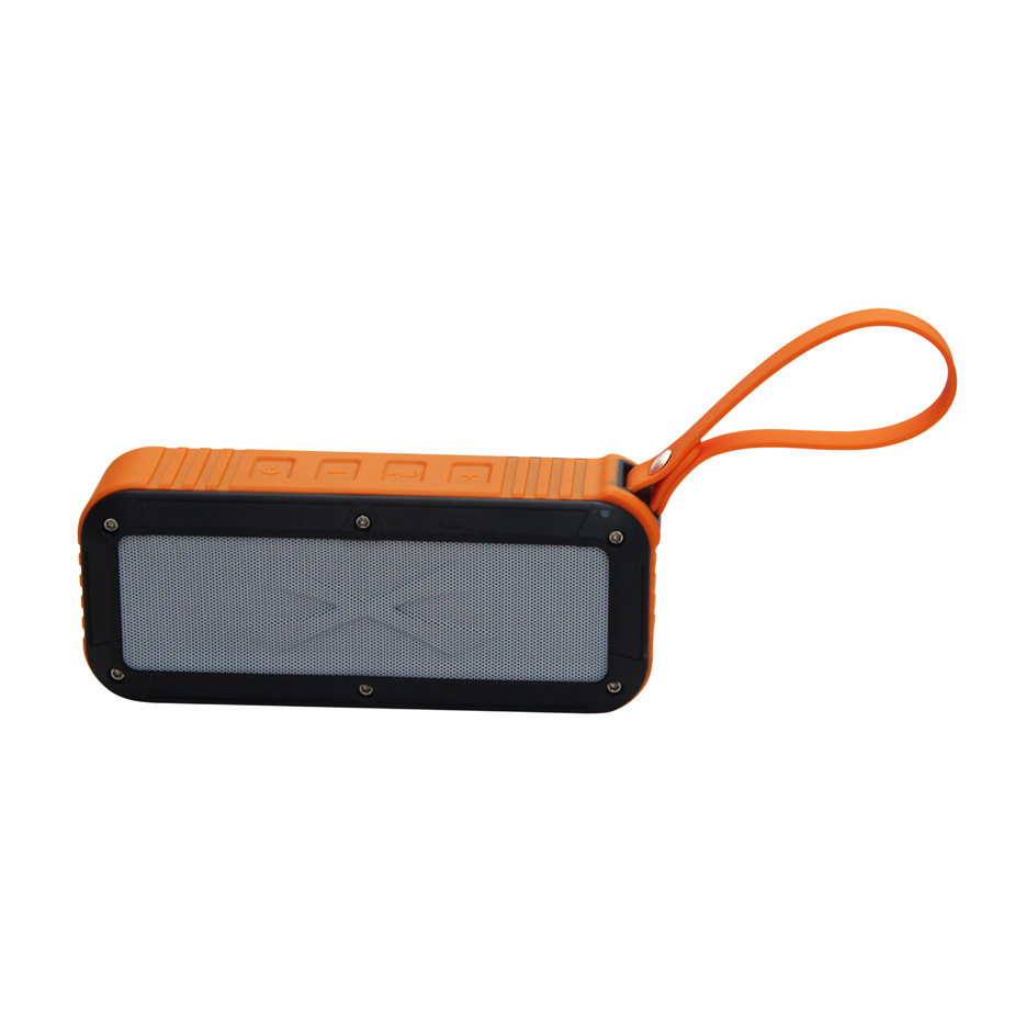 Portable outdoor IPX6 waterproof and dust-proof bluetooth speaker 2000mAh built-in battery