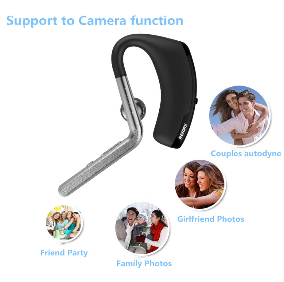 Remax RB-T5 Unique Style Professional Big Battery Rotatable Bluetooth 4.1 Headset