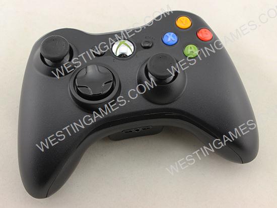 2.4Ghz Wireless Controller Jaypad For New Microsoft Xbox360 Slim - Black (OEM A+)