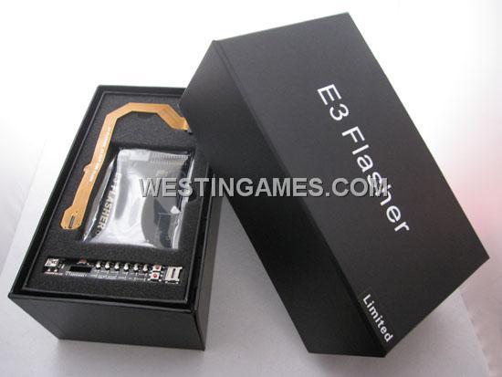 E3 мигалкой двойной загрузки с тонким выключатель питания расположен порт eSATA - даунгрейд ПС3 В4.55 до В3.55