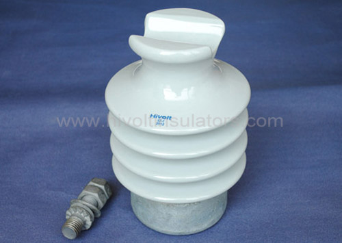 post porcelain insulator for high voltage line