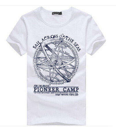 Pure cotton T-shirt sailing