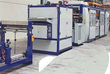 LX3222H-S rule-steel-knife thermoforming equipment