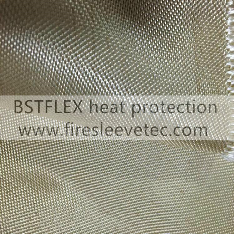 heat resistant high silica fabric