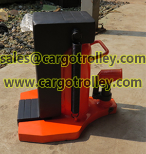 Hydraulic toe jack pictures and other details