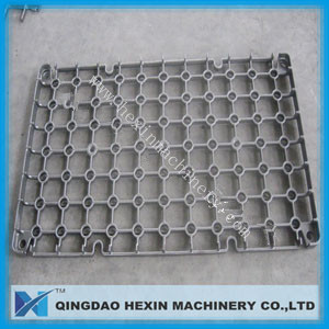 Base tray, grids and baskets, high alloy heat resistant casting