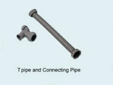 T Pipe And Connecting Pipe