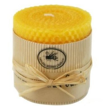 100% natural bee wax candle/ pure honey wax candle/ fragrance eco-friendly bee wax candle