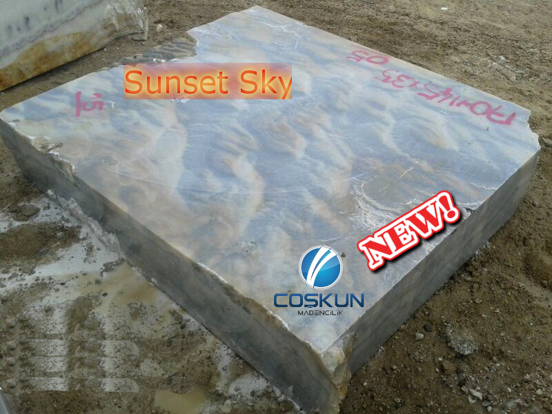 Turkey Sunset Cloud Onyx Blocks & Slabs