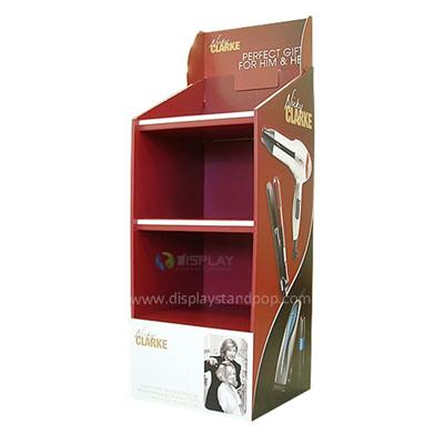 Cardboard Promotion Displays, Cardboard Shelf Display with Advertising Printings