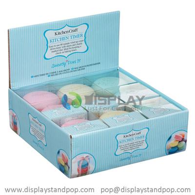 Custom Printed Cardboard Counter Display Boxes for Kitchen Tools