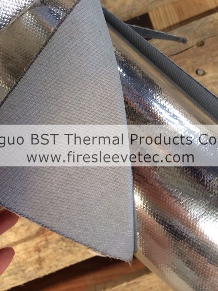 Aluminised Mat Heat Barrier
