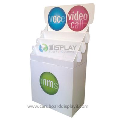Custom Size And Printing Shenzhen Supplier 4C Printing Cardboard Display Cases