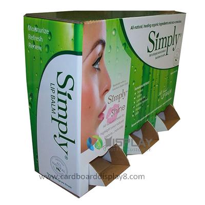 New Excellent Corrugated Cardboard POS Display For Cosmetics