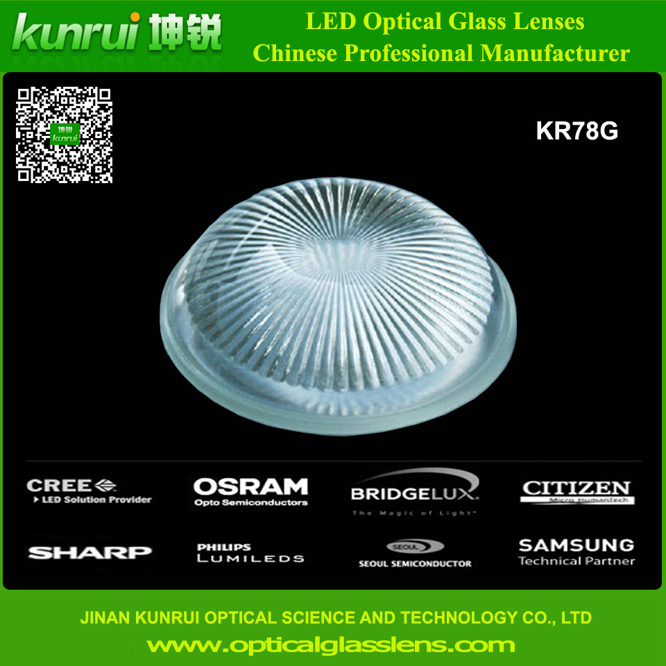 60 Degree LED Lens for 10W-300W LED High Bay Light (KR78G)