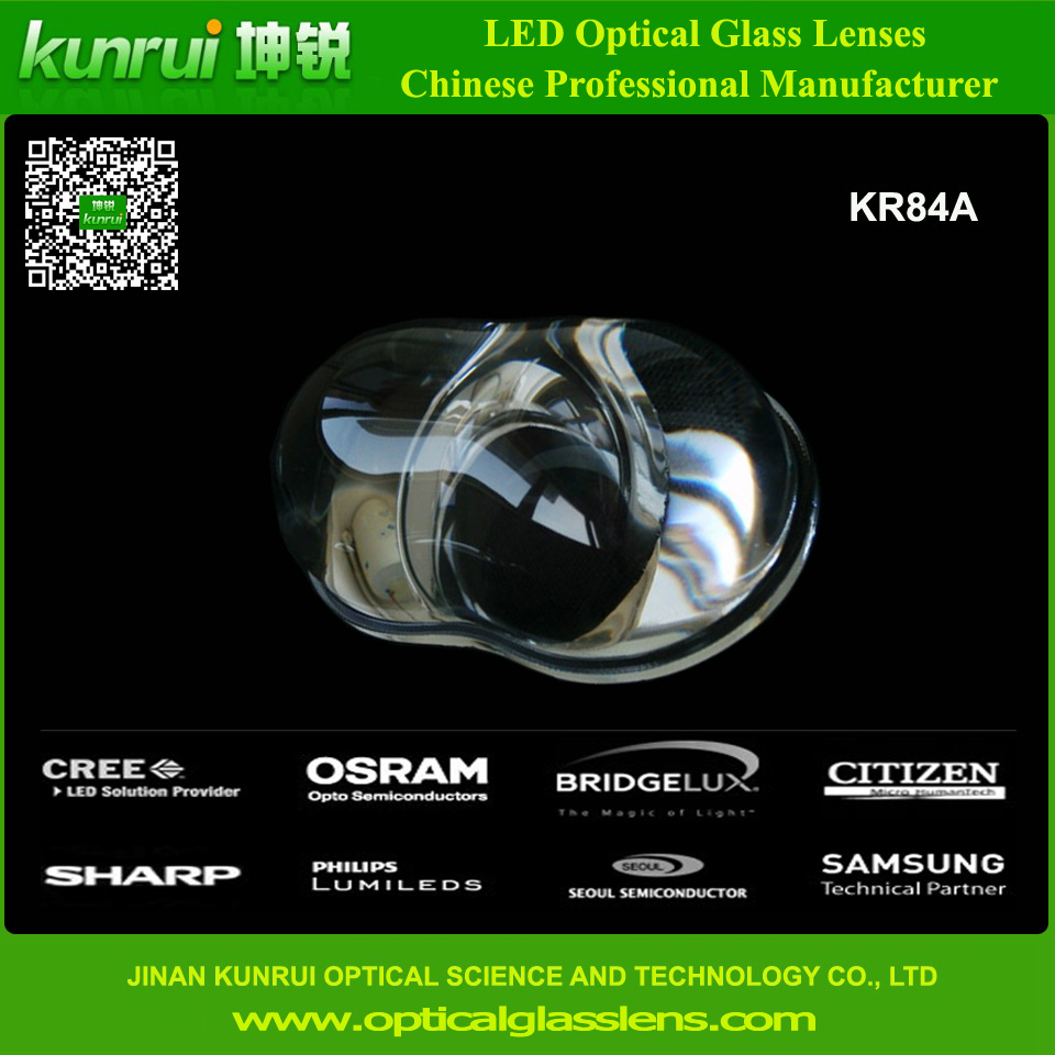 LED Optical Glass Lens (KR84A)