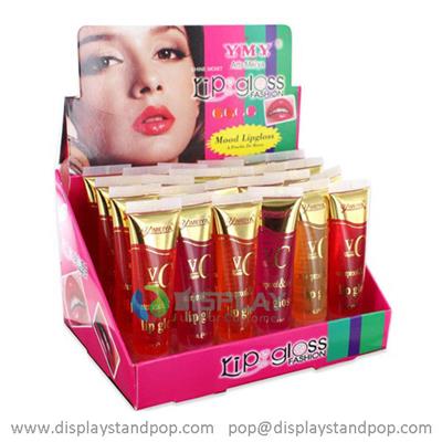 Cosmetic Products On Sales Corrugated Point Of Sale Units