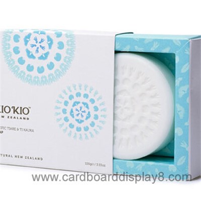 Factory Wholesale Custom White Paper Soap Box