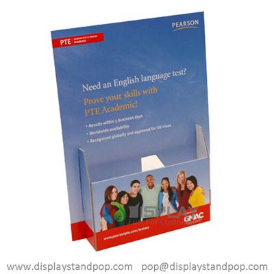 Custom Brochure Countertop Cardboard Display