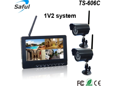 TS-606C 1V2 wireless monitor system