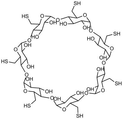 Heptakis-(6-Mercapto-6-дезокси)-бета-циклодекстрина