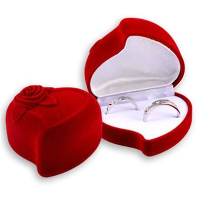 Romance Heart-shaped Ring Box