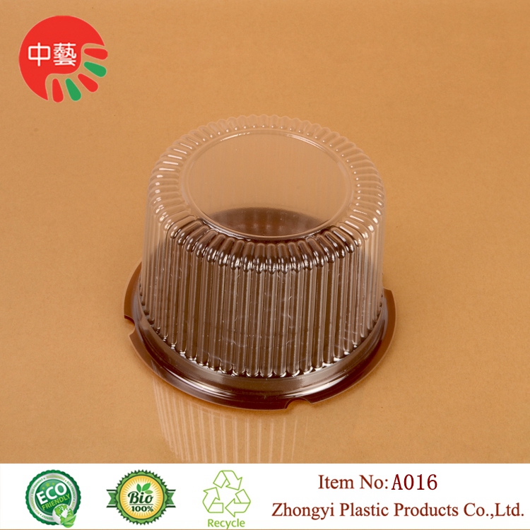 blister packaging plastic cake dome round with lid