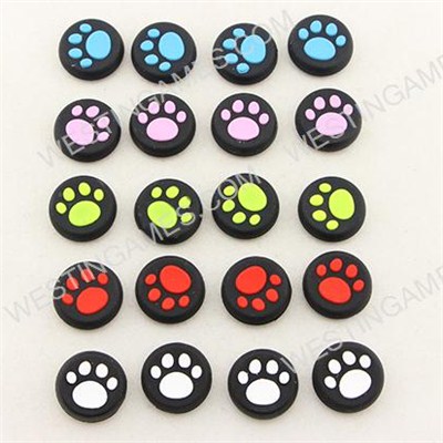 Cat Claw Design Anti-slip Silicone Thumb Stick Grips Caps For PS4/Xbox ONE Controller - 5 Colors