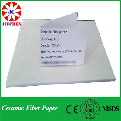 1260C high temperature ceramic fiber paper for heating insulation