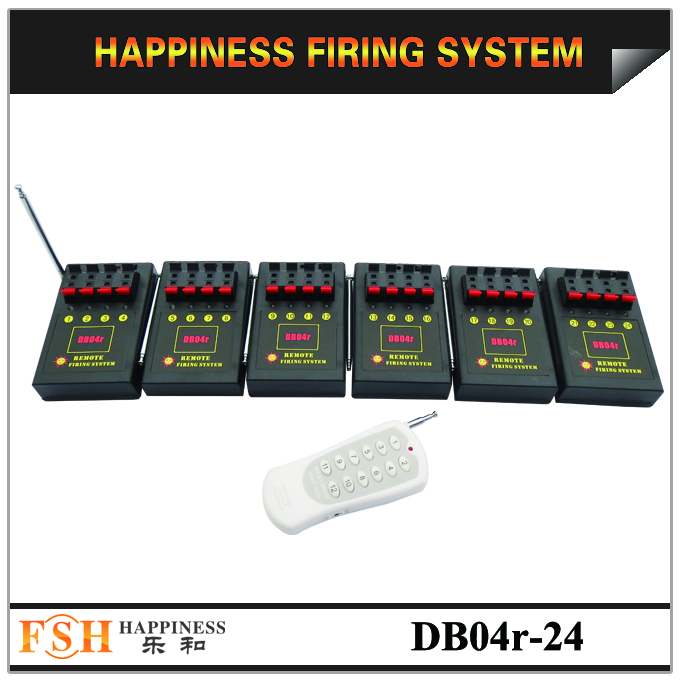 CE passed 24 channels 100M Wireless Remote Control Fireworks Firing System 