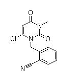 2-[(6-хлор-3,4-дигидро-3-метил-2,4-диоксо-1(2Н)-pyriMidinyl)метил]бензонитрил 
