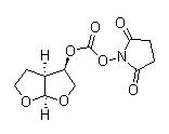 Угольная кислота 2,5-диоксо-1-pyrrolidinyl [(3Р,3аѕбыл,6aR)-hexahydrofuro[2,3-B] в 