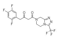 (2Z)-4-Oxo-4-[3-(trifluoromethyl)-5,6-dihydro-[1,2,4]triazolo[4,3-a]pyrazine-7(8H)-yl]-1-(2,4,5-trifluorophenyl)butan-2-один 