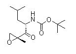 Tert-Butyl {(2S)-4-methyl-1-[(2R)-2-methyloxiran-2-yl]-1-oxopentan-2-yl}carbamate 