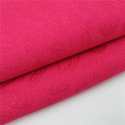 100% Cotton Jacquard Woven Fabric Solid Color