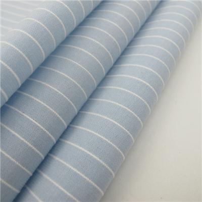 Cotton Yarn Dyed Stripe Textile Fabric For Shirt Stripe
