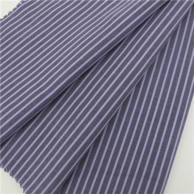 100% Cotton Yarn Dyed Oxford Fabric Purple Stripe