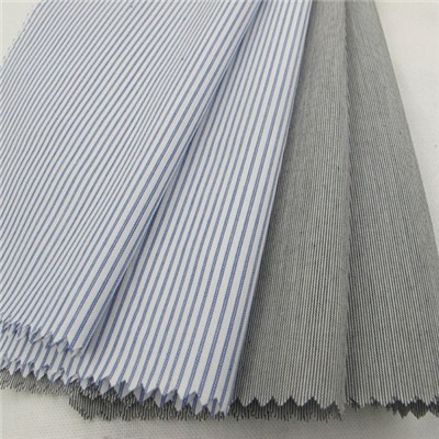 Yarn Dyed Stripe Shirting Fabric