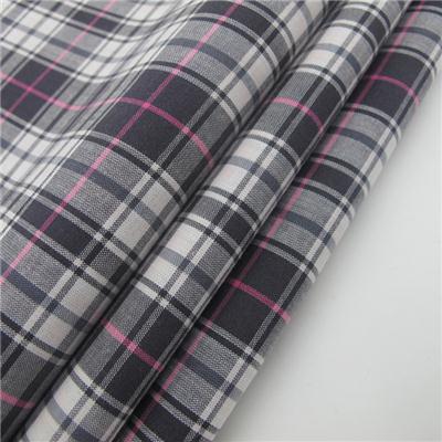 100% Cotton Yarn Dyed Check Fabric Hotsale For Men