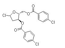 1-хлор-3,5-Ди(4-chlorbenzoyl)-2-дезокси-D-рибоза 3601-90-9