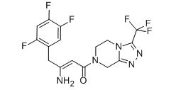 (2Z)-4-Oxo-4-[3-(trifluoromethyl)-5,6-dihydro-[1,2,4]triazolo[4,3-a]pyrazine-7(8H)-yl]-1-(2,4,5-trifluorophenyl)but-2-en-2-amine 