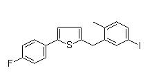 2-(4-Фторфенил)-5-[(5-Йодо-2-Methylphenyl)Метил]Тиофен 