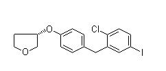 (S)-3-(4-(2-chloro-5-iodobenzyl)phenoxy)tetrahydrofuran 