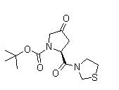 (2S)-4-oxo-2-(1,3-thiazolidin-3-ylcarbonyl)pyrrolidine-1-carboxylate 