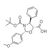 (4С,5р)-3-трет-butoxycarbony-2-(4-анизи)-4-фенил-5-oxazolidinecarboxylic кислоты 